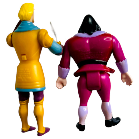 Vintage Burger King Toys Disney Action Figures Lot of 2 Pocahontas Hunchback HTF - Picture 2 of 8